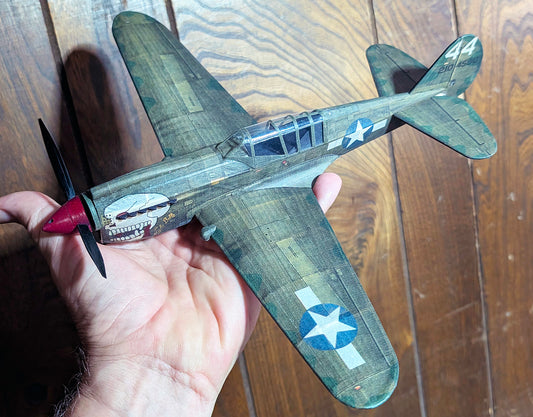 P-40N Peanut Tissue Template