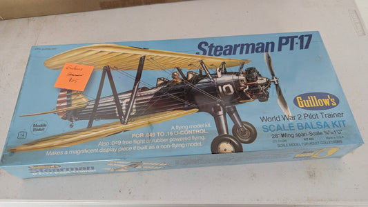 Guillow's Stearman PT-17 Kit
