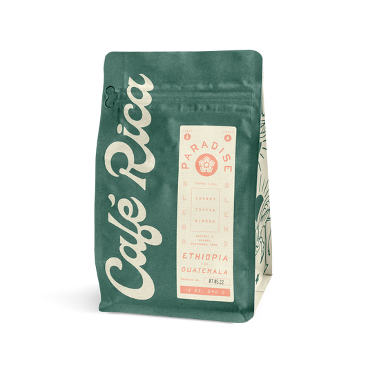 Cafe Rica's Paradise - Ethiopian & Guatemalan Blend 340g