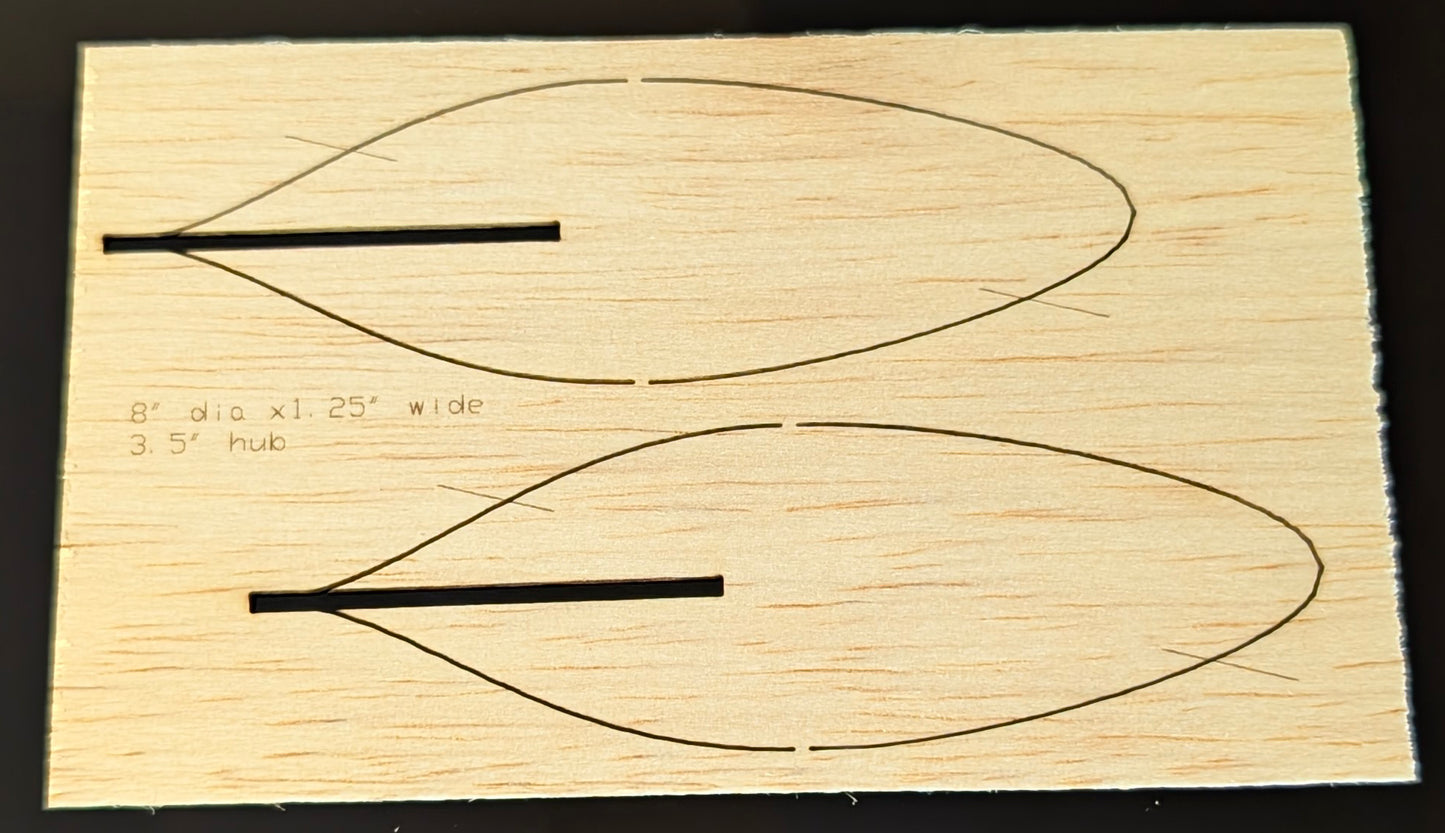 NoCal Laser-Cut Prop Blanks