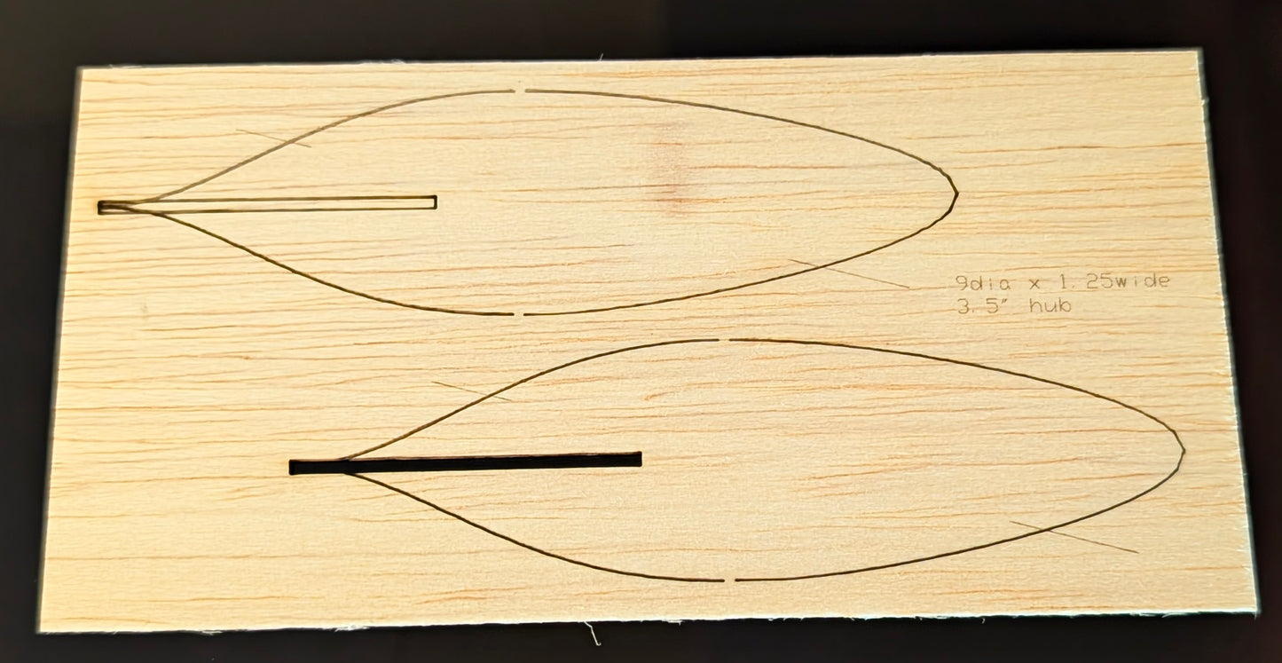 NoCal Laser-Cut Prop Blanks