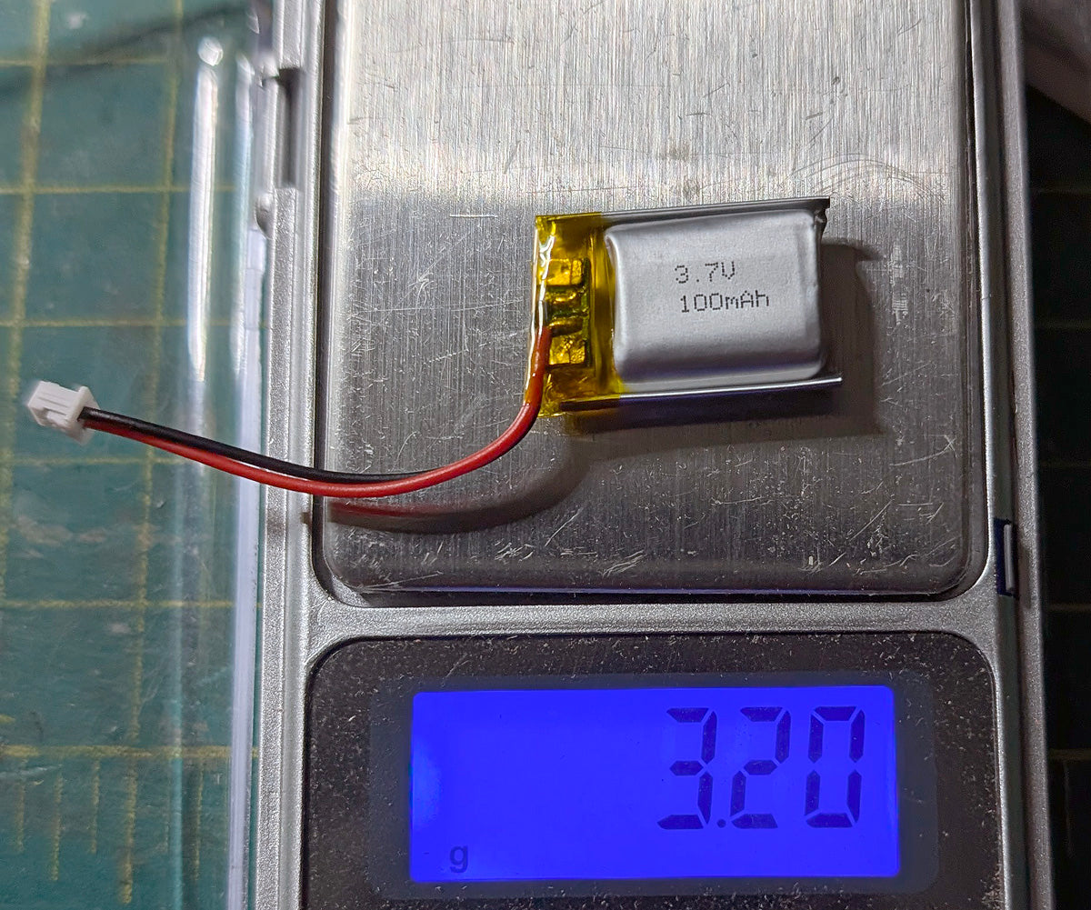 100mah Lipo Battery for BMK Timer