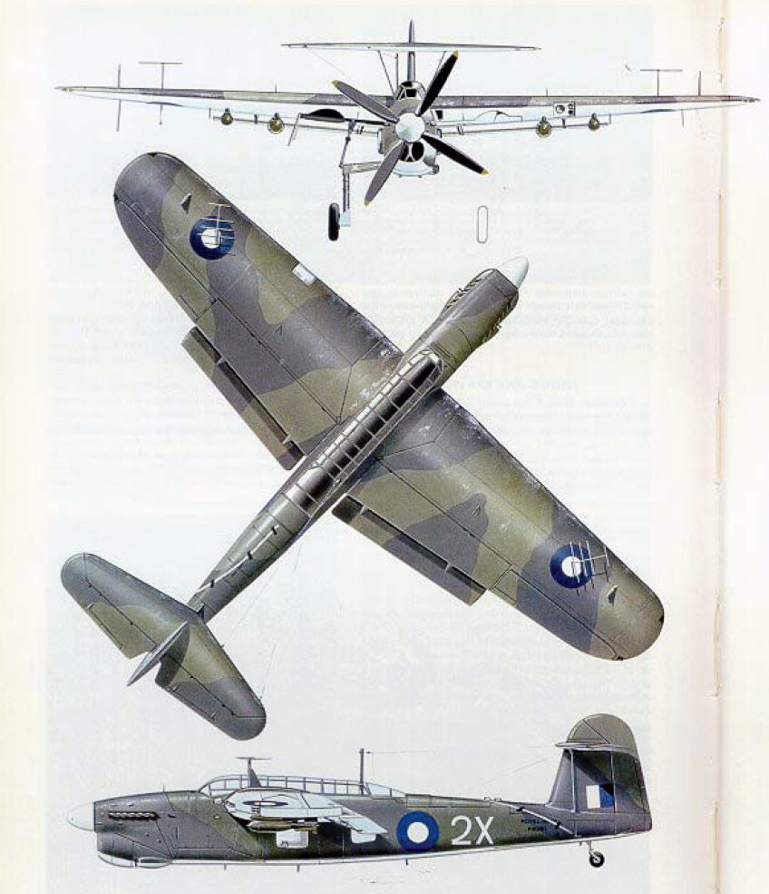 Fairey Barracuda second "2X" NoCal Tissue Template