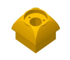 High Performance Sportster 3D Printed Noseblock