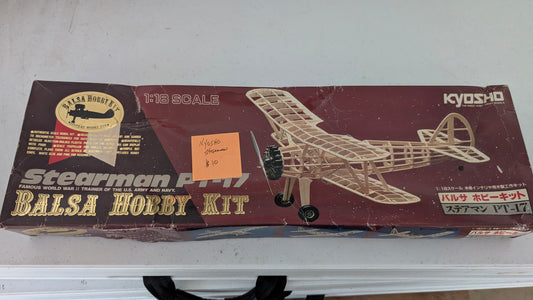 Kyosho 1:18 Scale Stearman PT-17 Kit